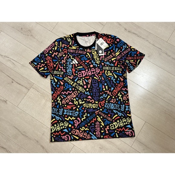 adidas Other - Adidas MLS Hispanic Heritage Sabor Y Estilo Jersey Size L NWT Multi Color